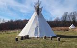24 foot traditional tipi tent