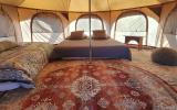 Inside the Glamping tent