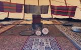 The tipi from the inside