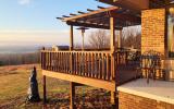 The deck overseeing the Oley Valley and mountains